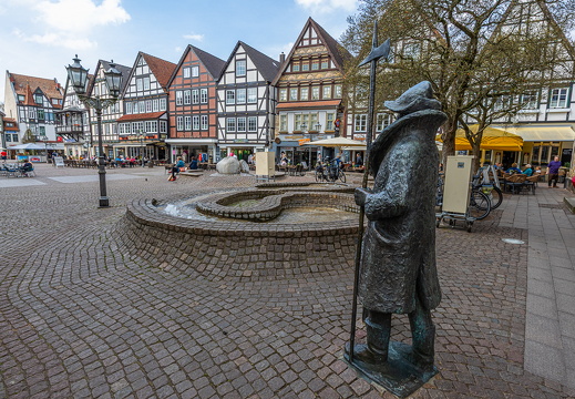 Nachtwächter am Marktplatz Rinteln